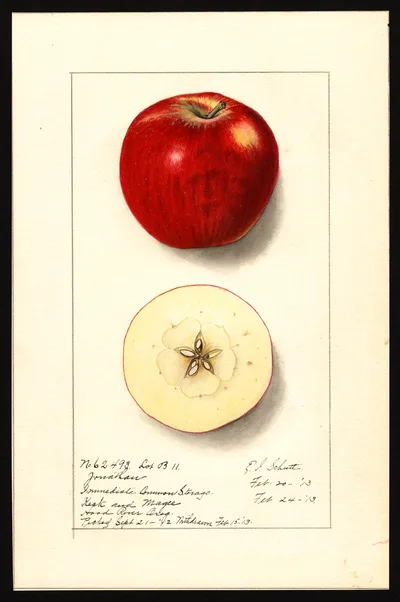 USDA watercolor illustration of Jonathan