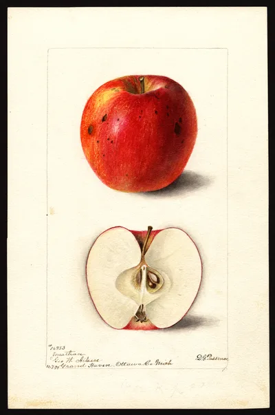 USDA watercolor illustration of Jonathan